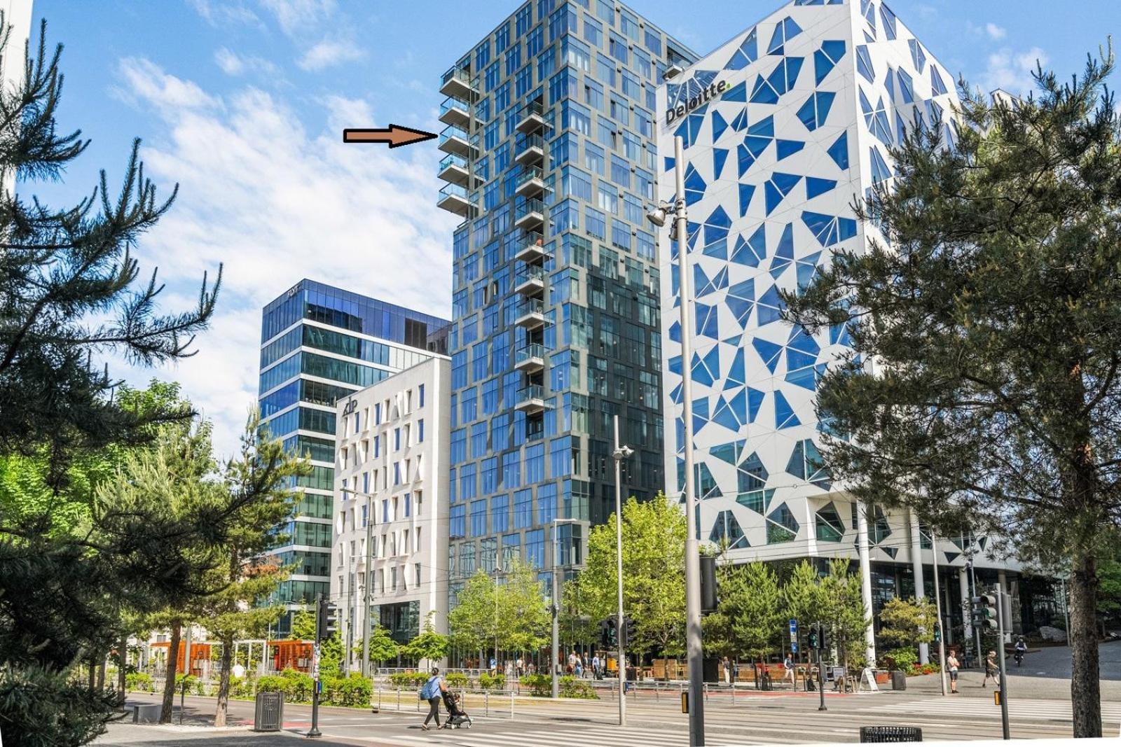 Modern 2Bed Room Sea View Apartment @ Oslo Barcode Dış mekan fotoğraf